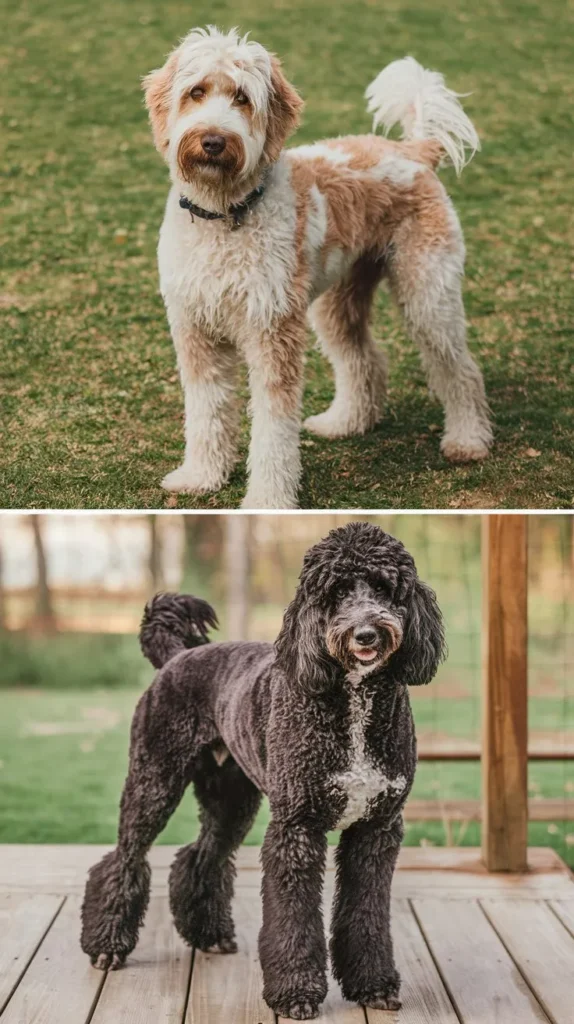 Labradoodle Vs Standard Poodle: Grooming, Training, and Health Compared