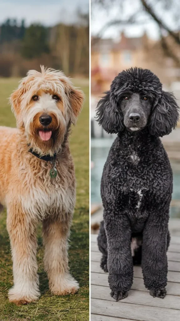 Labradoodle Vs Standard Poodle: Grooming, Training, and Health Compared