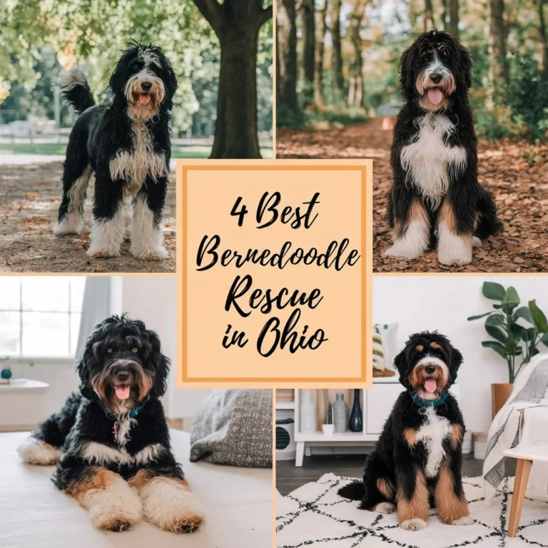 4 Best Bernedoodle Rescue in Ohio!