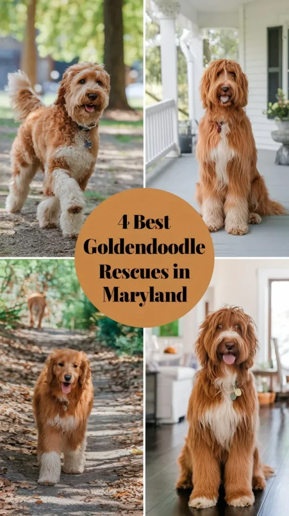 4 Best Goldendoodle Rescues in Maryland!