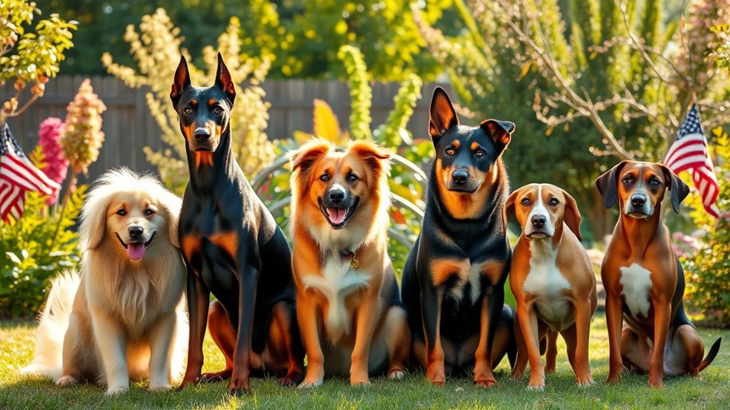 ideal playmates for dobermans