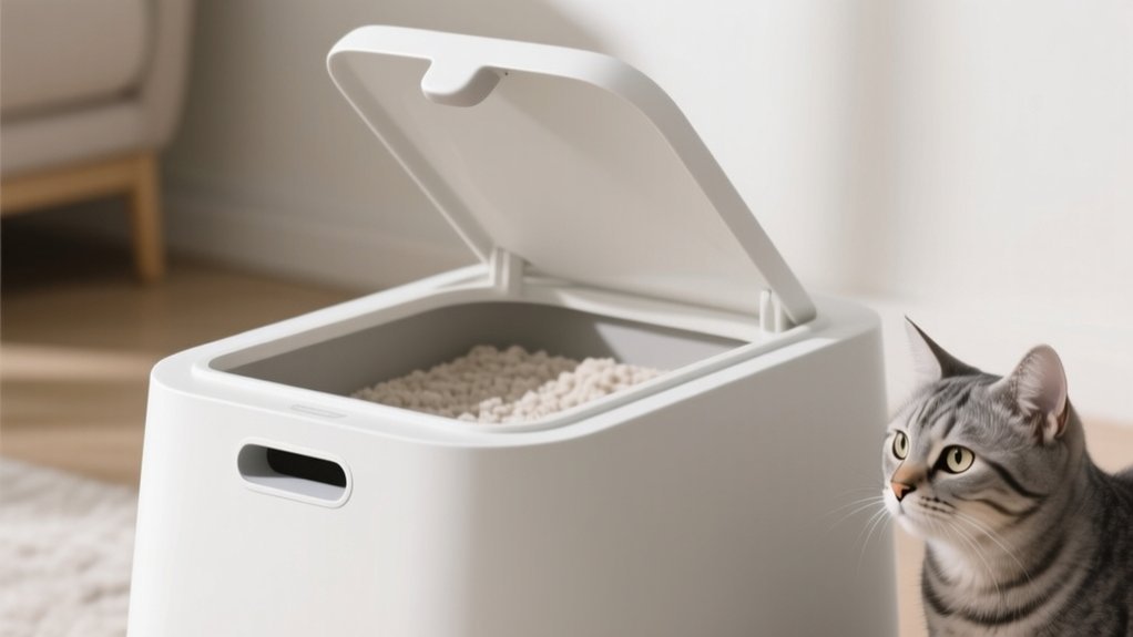 top flip top litter boxes
