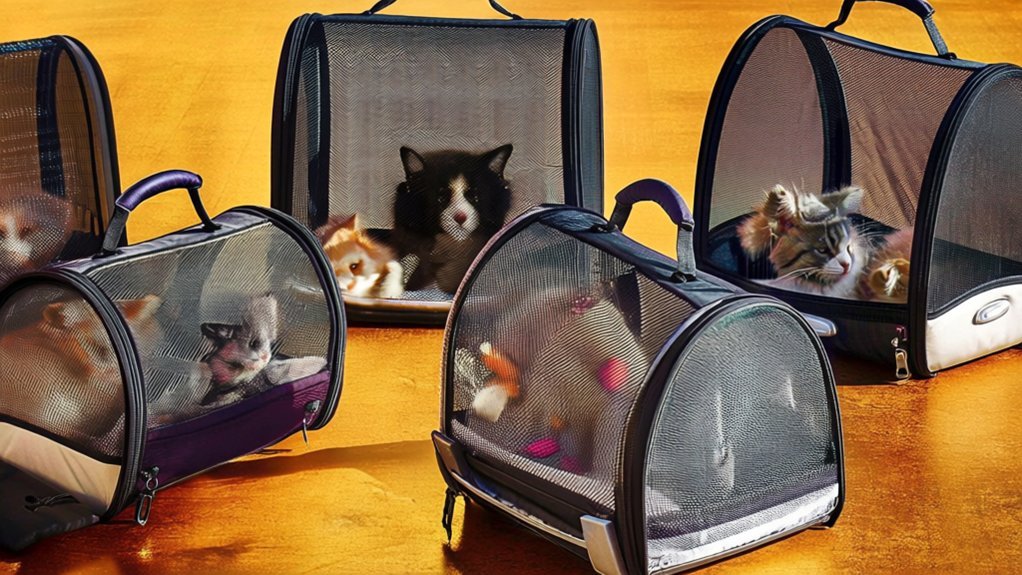 top pet carrier visibility