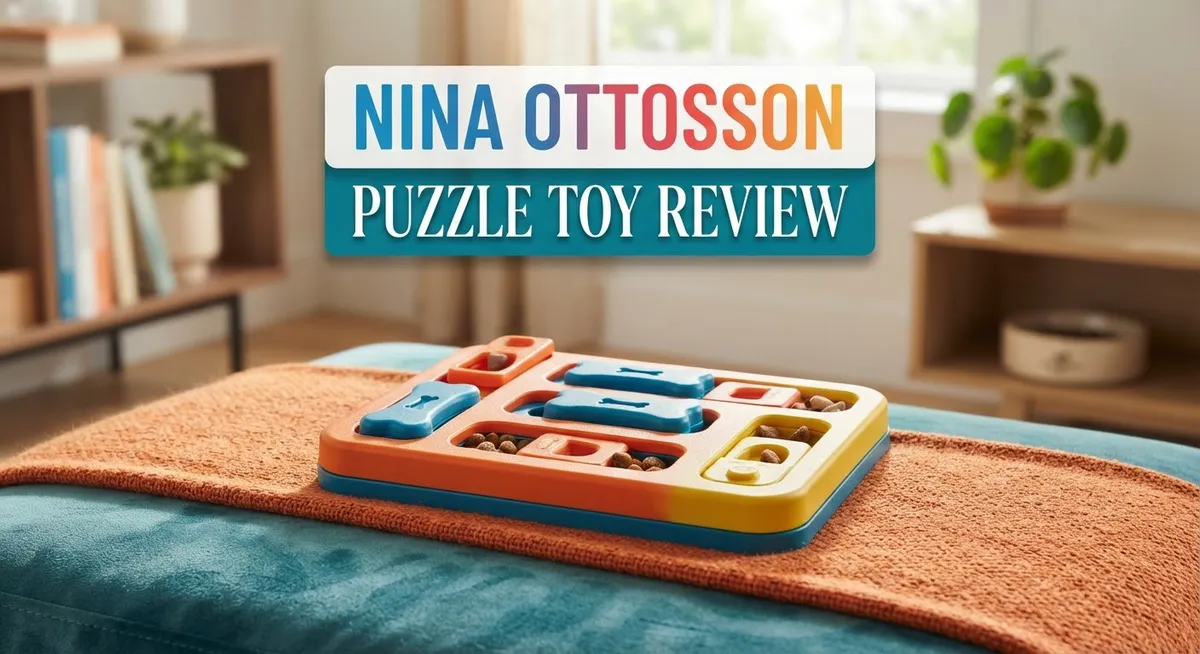 Nina Ottosson Puzzle Toy Review: Mental Enrichment for Dogs and Cats