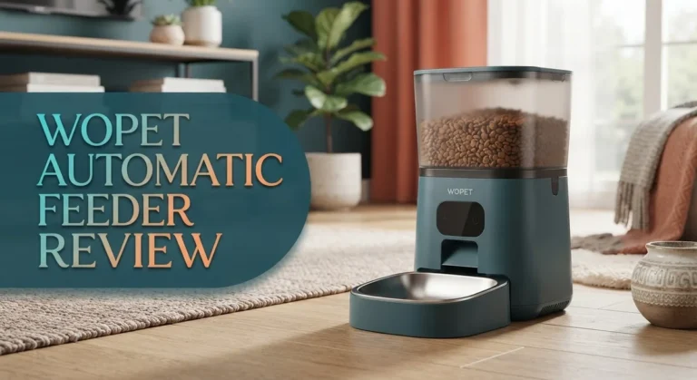 Wopet Automatic Feeder Review: Smart Pet Feeding Solution